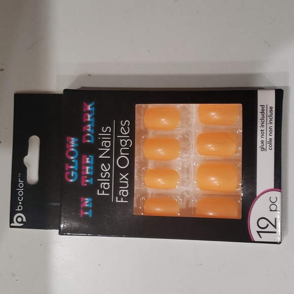 Square GLOW IN THE DARK nails 💅 12 pc - Picture 2 of 2